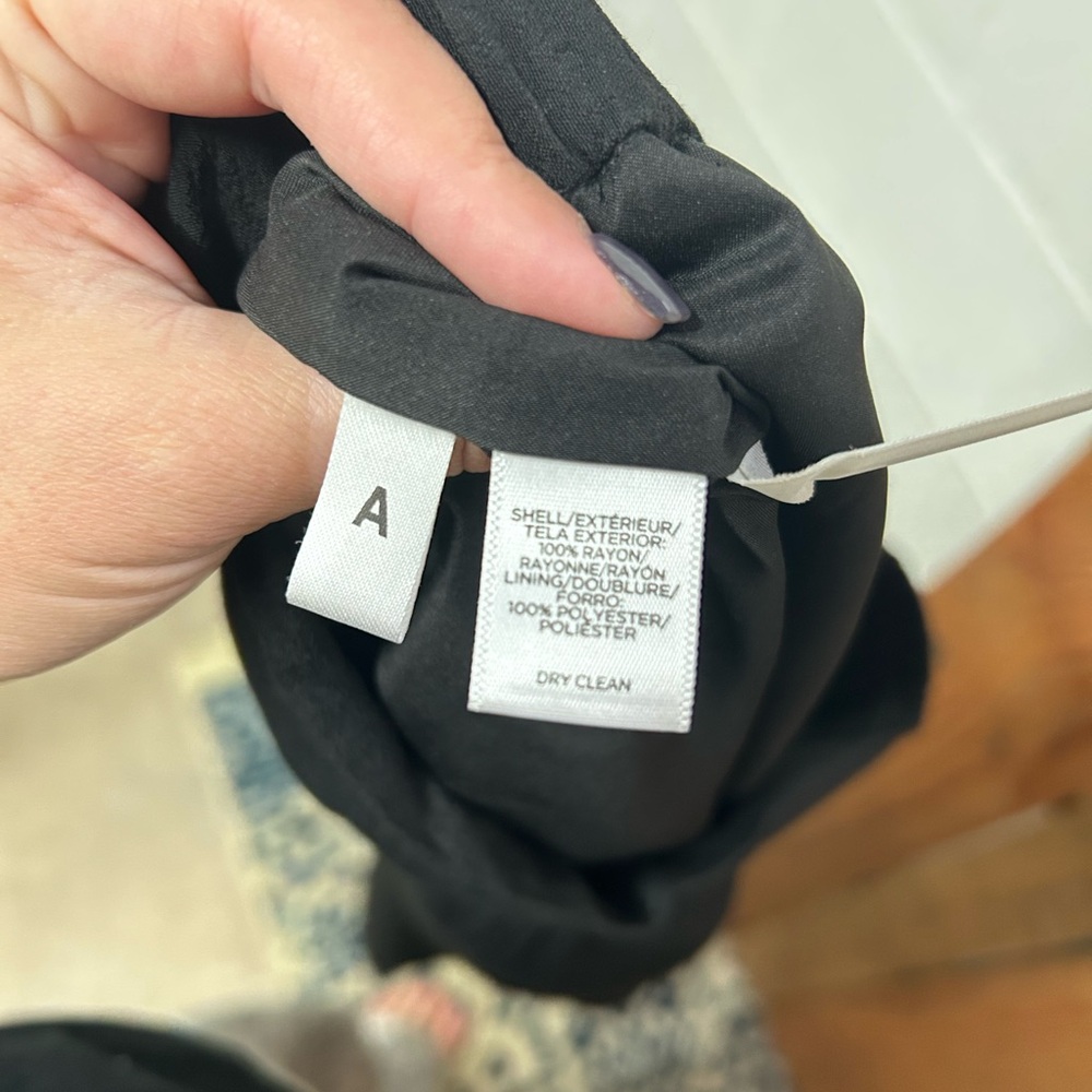 Ann Taylor Loft size extra small black maxi skirt - Picture 10 of 10